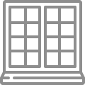 screened windows door - Villas