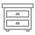 side table drawers - Villas