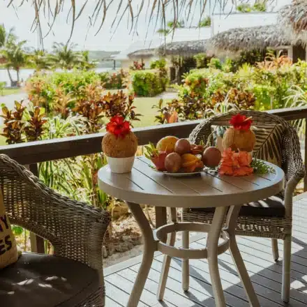 Aitutaki accommodation_Garden Villa_view