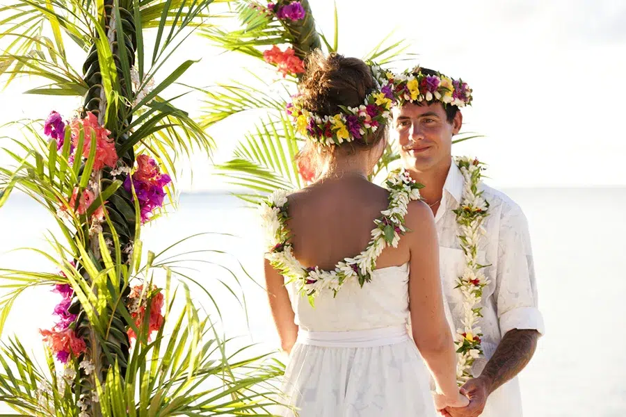 Aitutaki Weddings at Tai Roto Bay